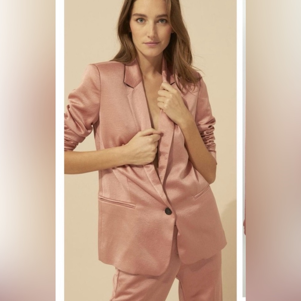 Ba&sh Pink Blazer size 1